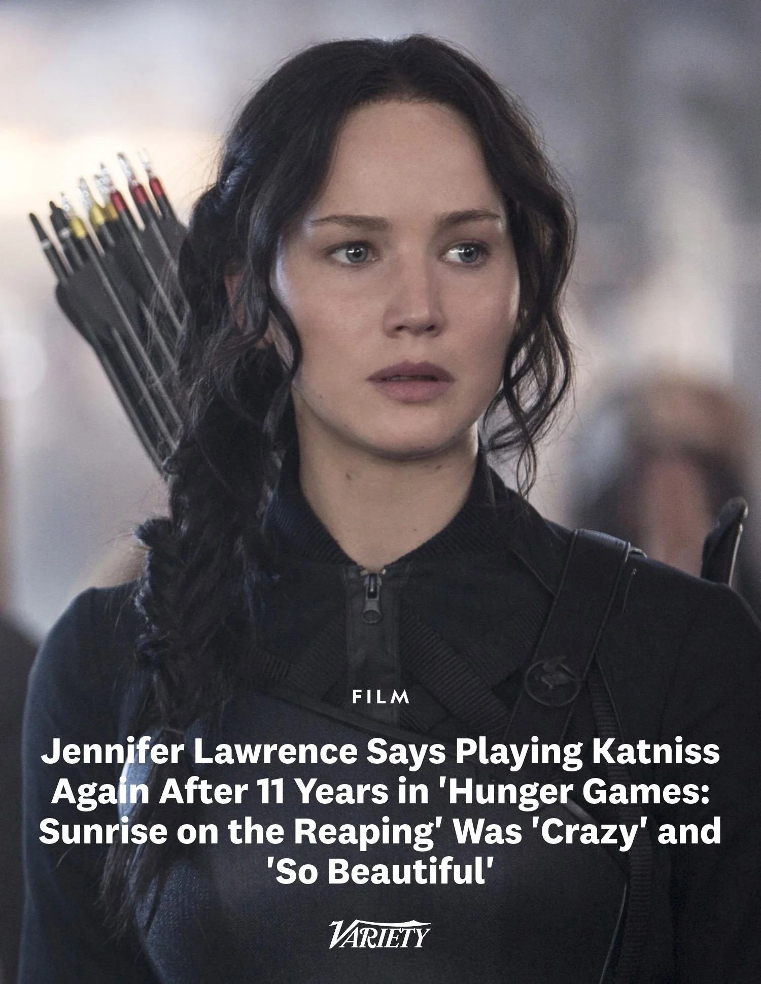Jennifer Lawrence reportedly returns as Katniss in The Hunger Games